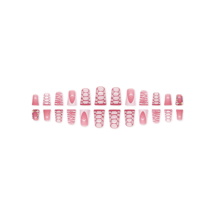Creative Abstract Nail Design Extensions Bowlift