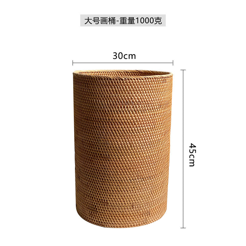 Women rectangular storage basket with practical handle Bowlift