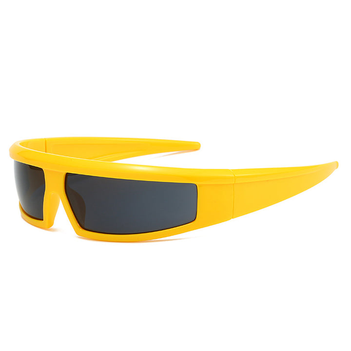 Women's Sporty Sunglasses with Robust Full Rim Design Bowlift