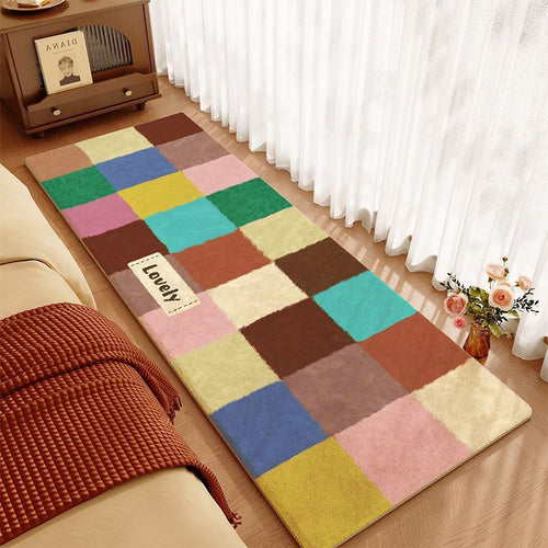 Colorful Patchwork Area Rug