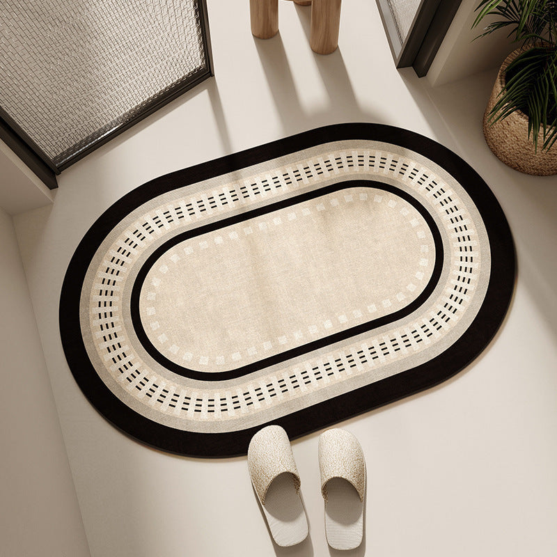 Soft Textured Cloud-Shaped Bath Mat Bowlift