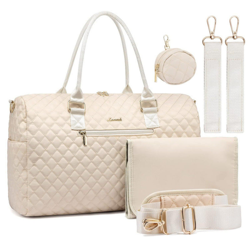 Quilted Multi-Functional Weekend Duffel Bowlift