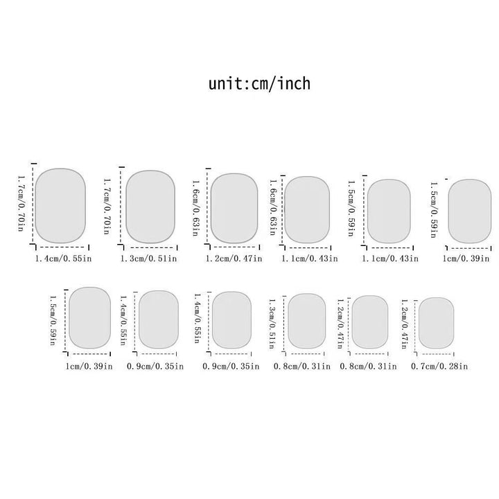 High-quality nail art set with glossy finish Bowlift
