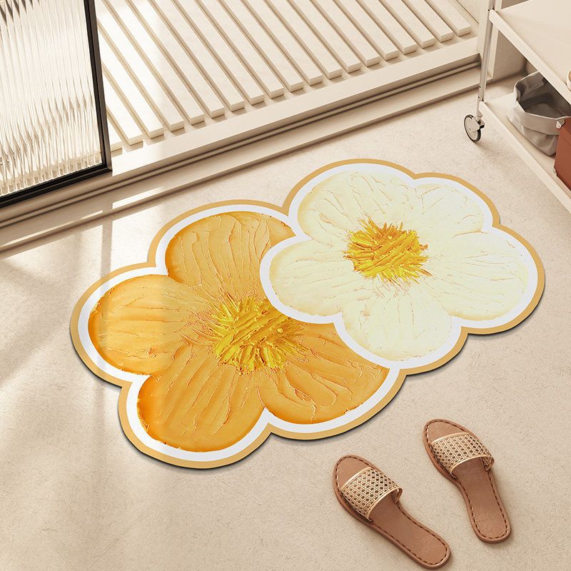 Decorative Floral Area Rug