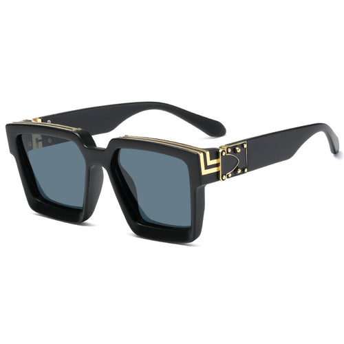 Women's square designer sunglasses with striking frame Bowlift