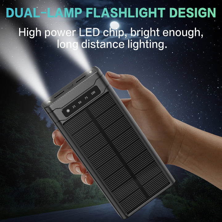 Compact power bank with intelligent LED display Bowlift