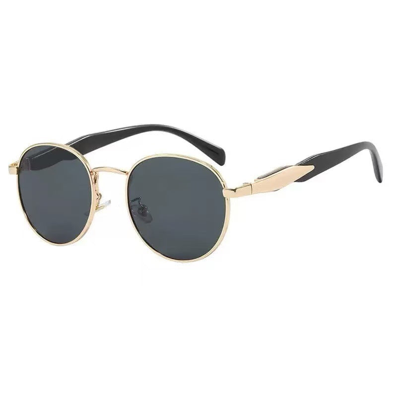 Elegant Modish Oval Frame Sunglasses Bowlift
