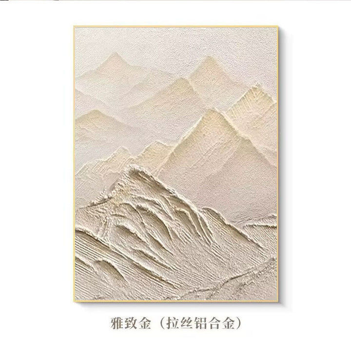 Textured Landscape Relief Canvas Art