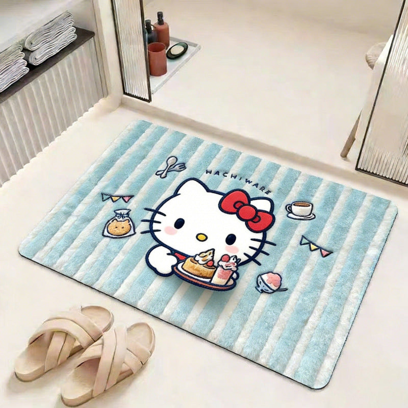 Cartoon Theme Bath Mat