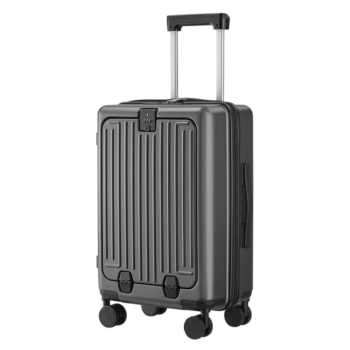 Compact Hard-Shell Rolling Suitcase