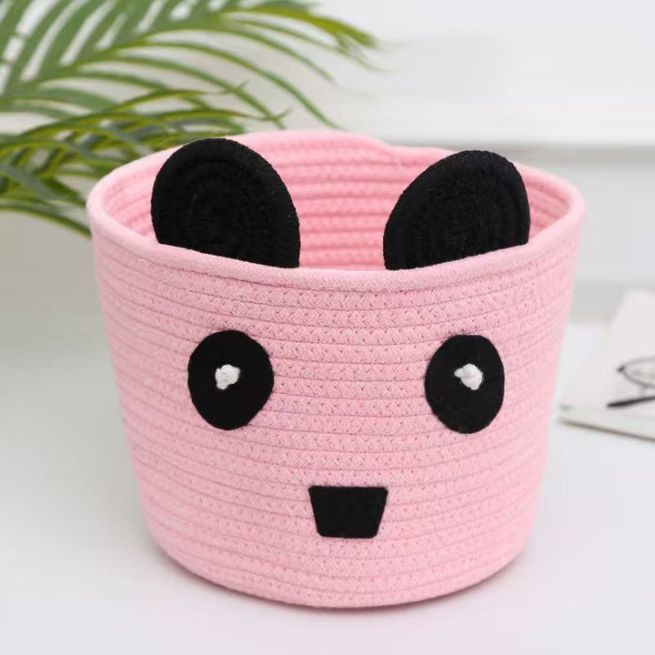 Cute Animal-Themed Storage Basket
