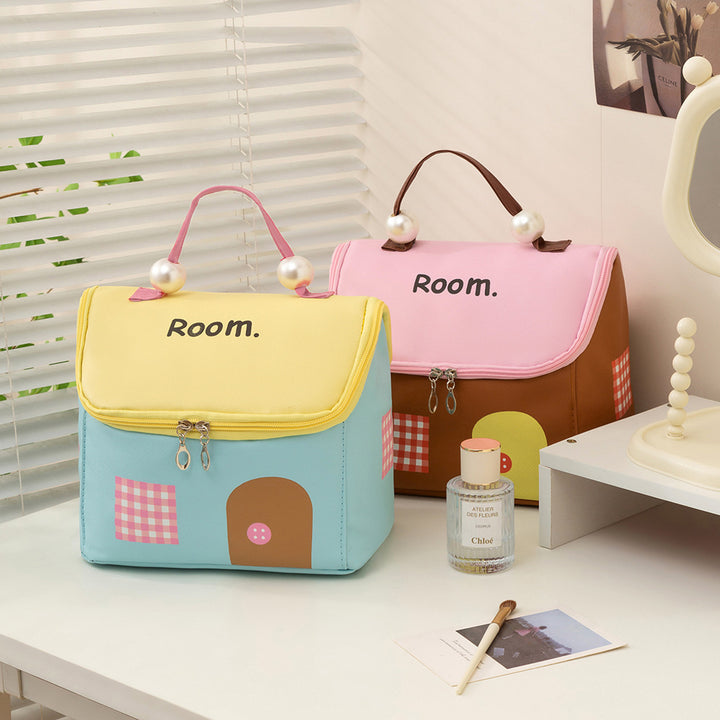 Kids Playful House-Shaped Lunch Tote Bowlift