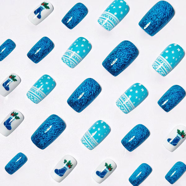 Creative Winter Art Nails Bowlift