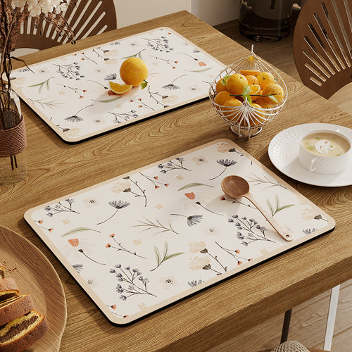 Decorative Vegetable-Themed Table Mat Bowlift