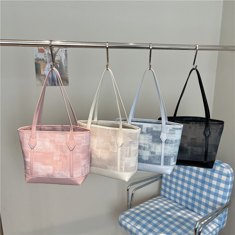 WoStylish Textured Utility Tote Bag Bowlift