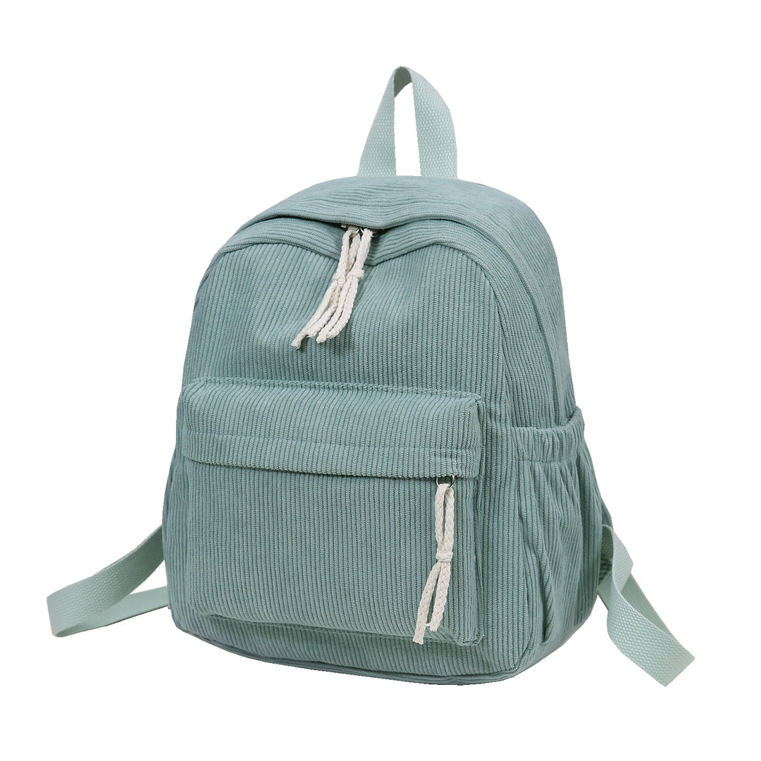 Cord-Backpack with Practical Front Pocket Bowlift