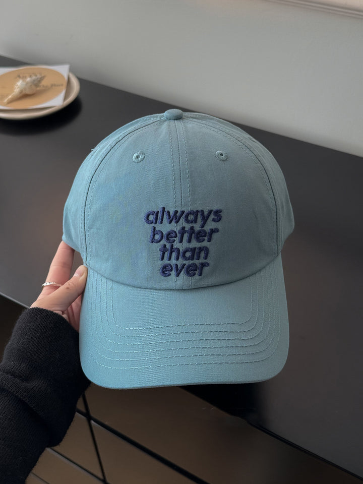 Embroidered Statement Cap