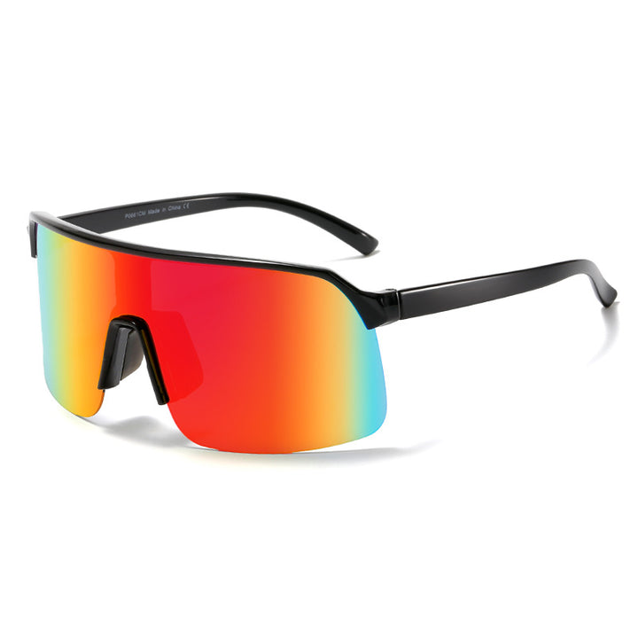 Women Sports Sunglasses with Wide Frame and Integrated UV Protection Bowlift