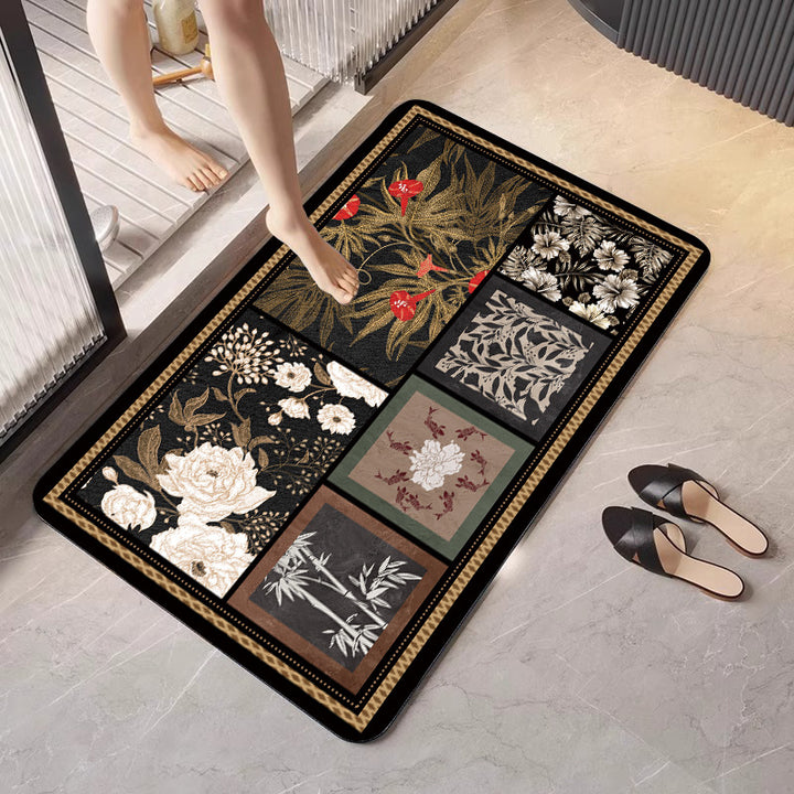 Artistic Multicolored Area Rug Bowlift