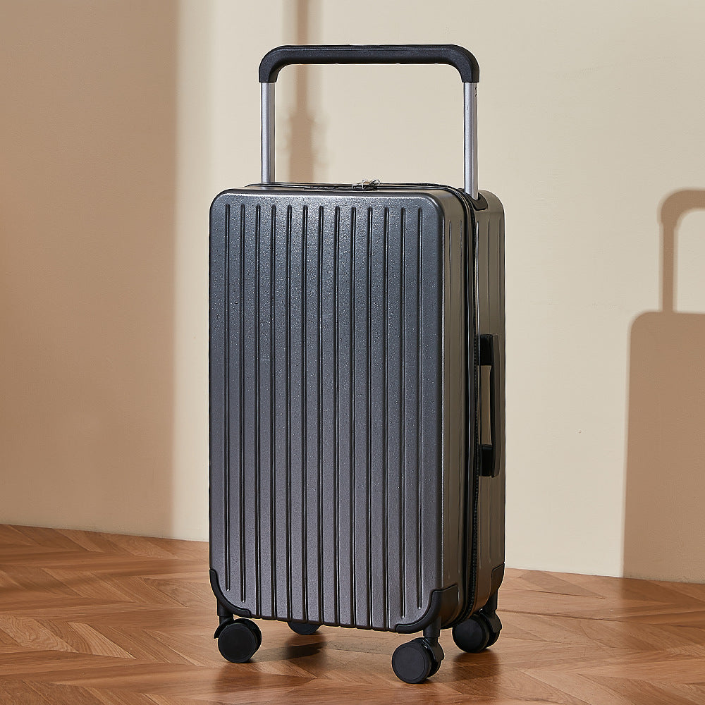 Compact Hard-Shell Wheeled Suitcase