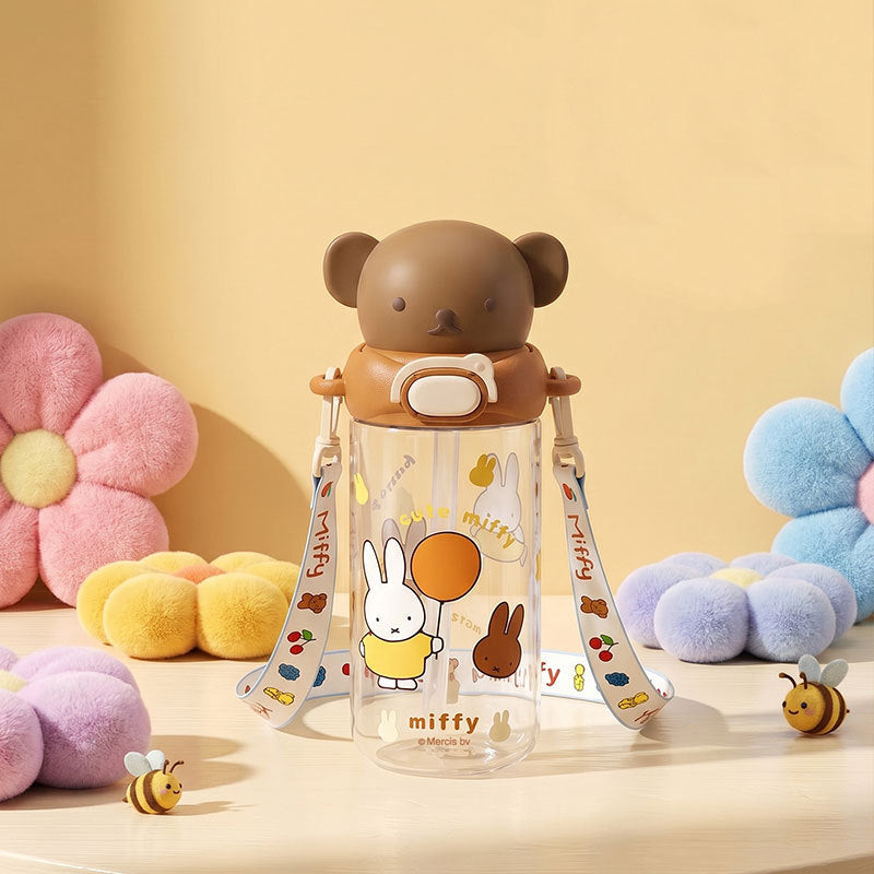 Ladies drinking bottle with interactive Miffy design Bowlift