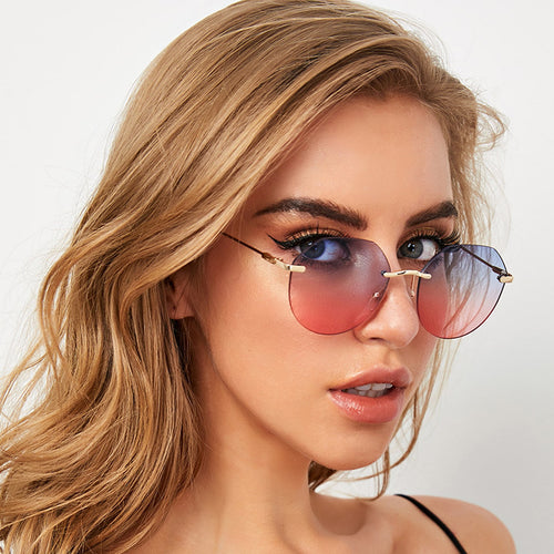 Women's Geometric Sunglasses in Modern Design Bowlift