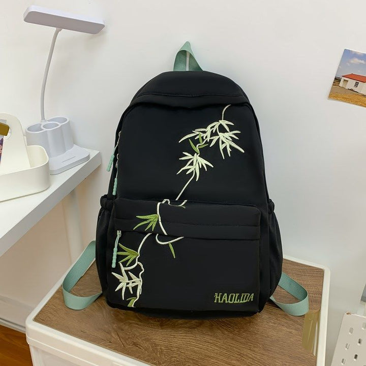 Stylish Embroidered Backpack