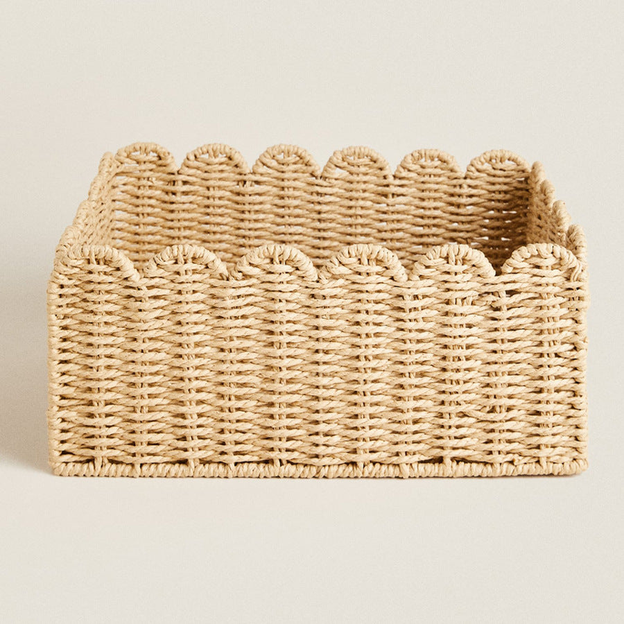 Decorative Woven Storage Tray Bowlift