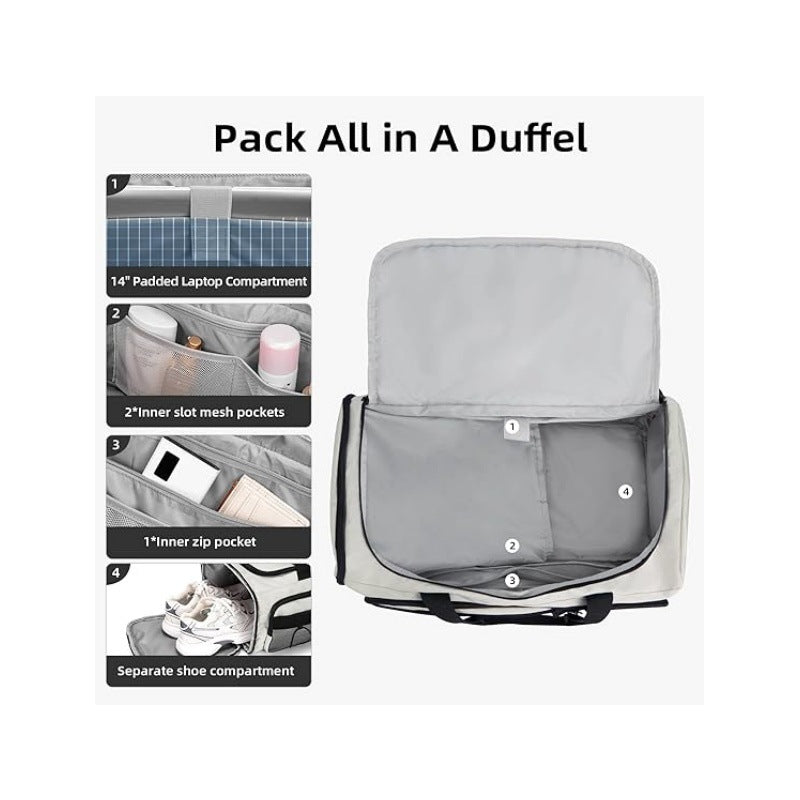 Versatile sports and travel bag Bowlift