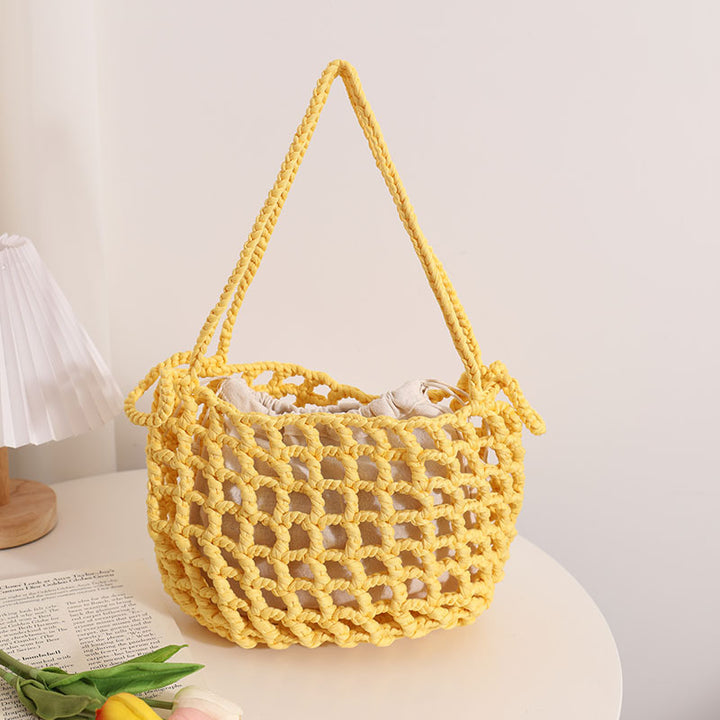 Airy mesh shoulder bag Bowlift