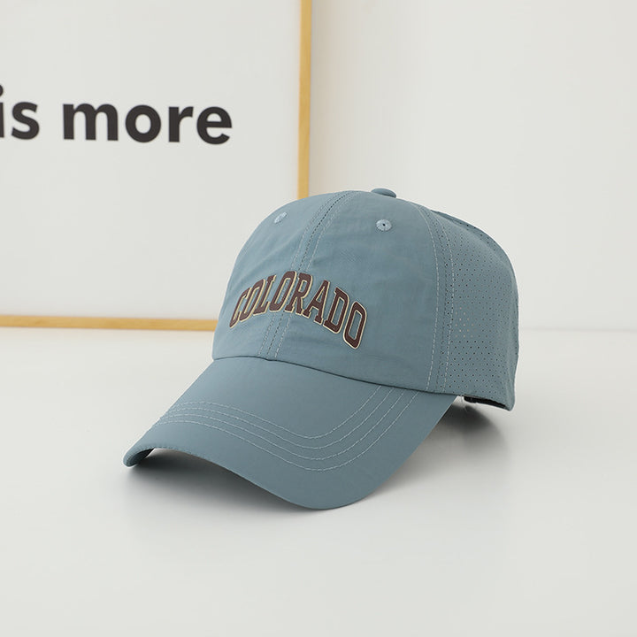 Ladies sporty running cap with breathable mesh Bowlift