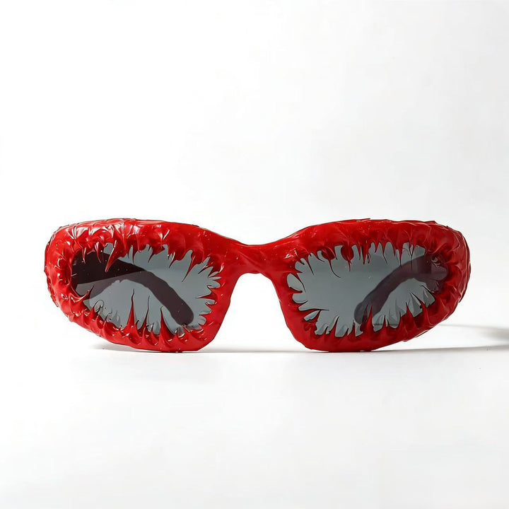 Women's creative design sunglasses with unique structured frame Bowlift