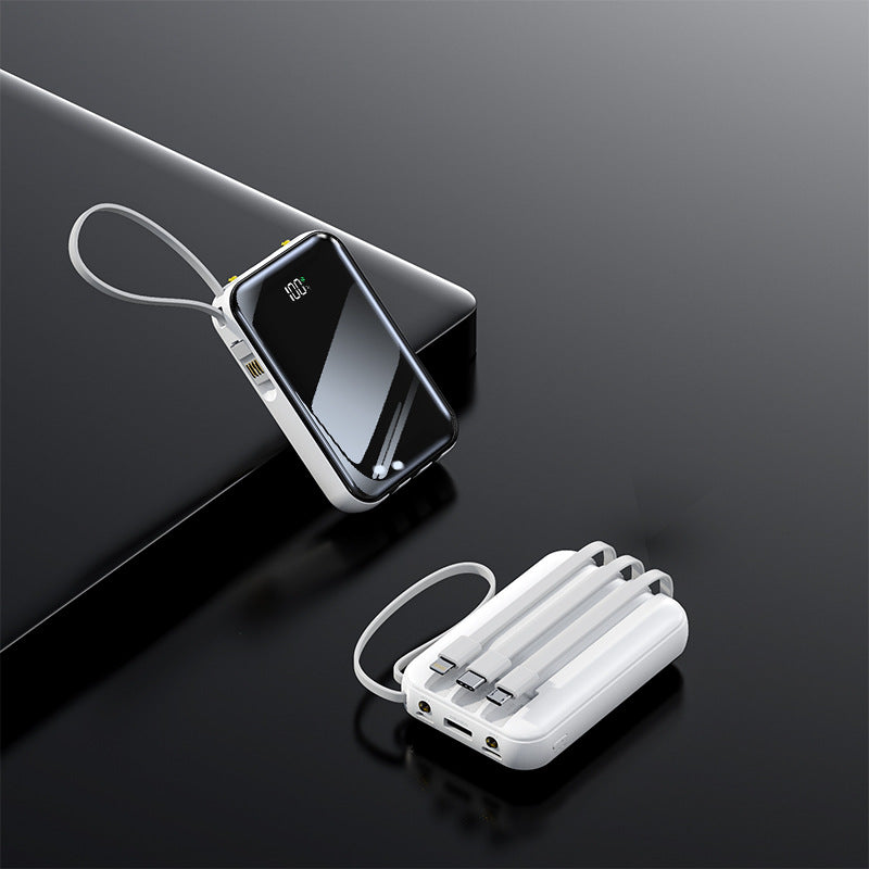 Portable power bank with integrated charging station Bowlift