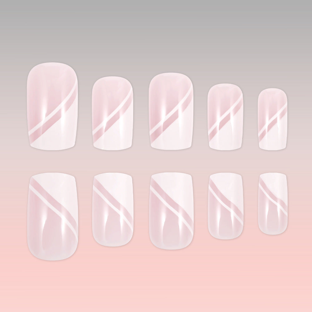 Elegantly Designed Geometric Nail Art Set Bowlift