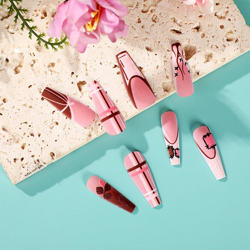 Elegant modern style artificial nails Bowlift