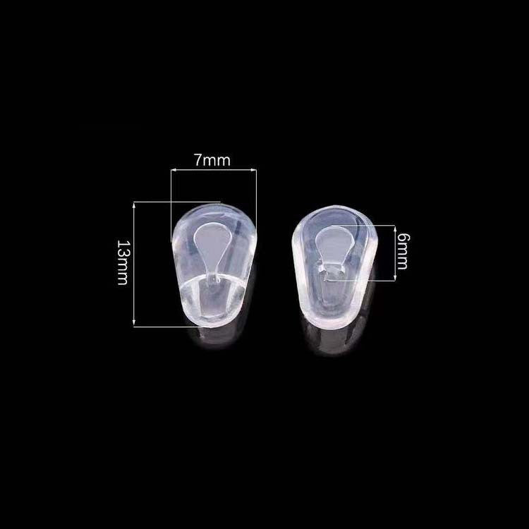 Eyewear Frame Plastic Nose Pad Inserts Bowlift