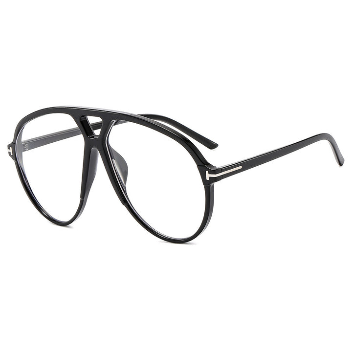Oversized Aviator-Style Sunglasses Bowlift