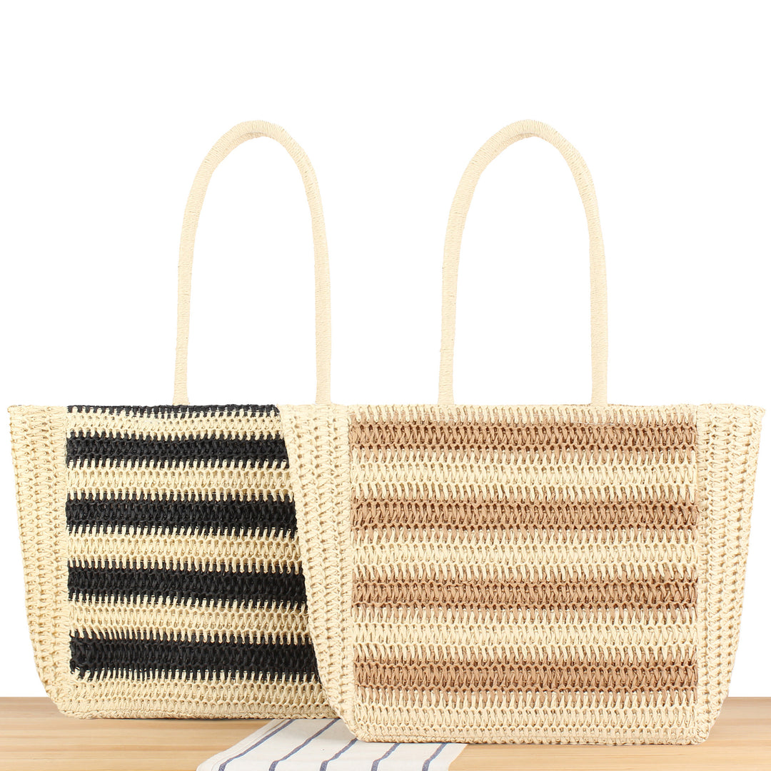 Beach bag with modern zebra pattern Bowlift