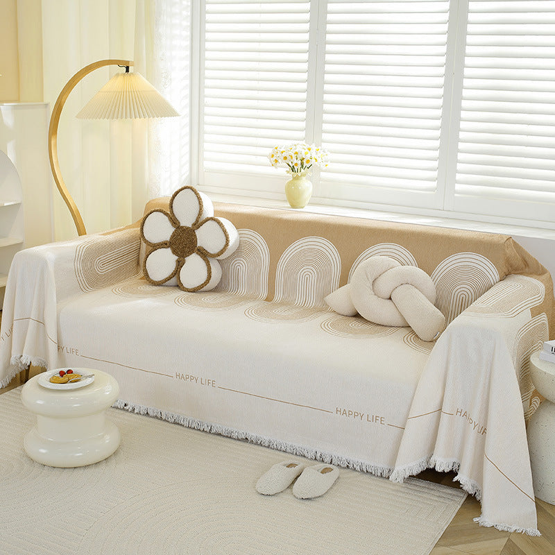 Soft Woven Decorative Throw Blanket