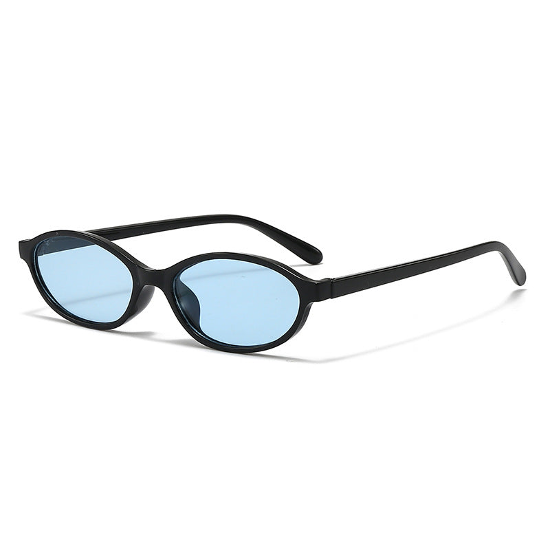 Retro Oval Frame Eyewear