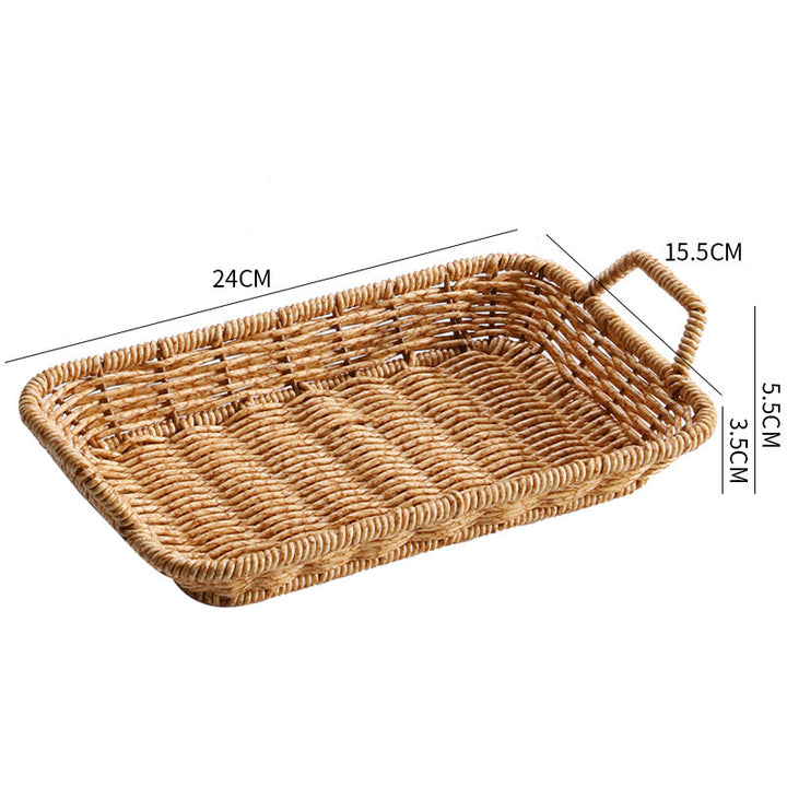 Versatile Woven Storage Tray Bowlift