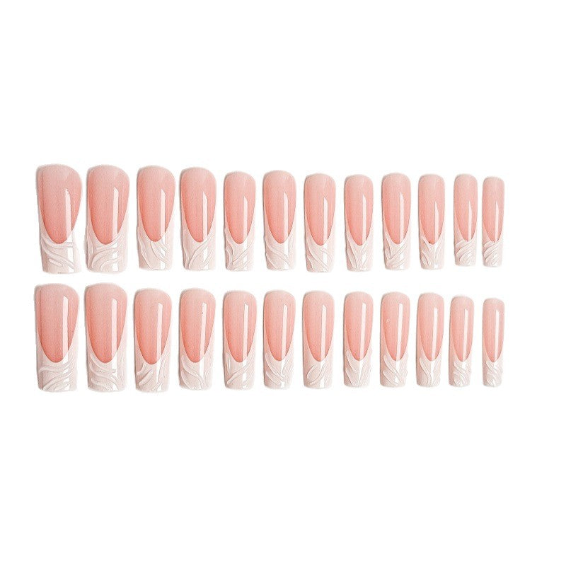 Artificial nails with elegant 3D design Bowlift