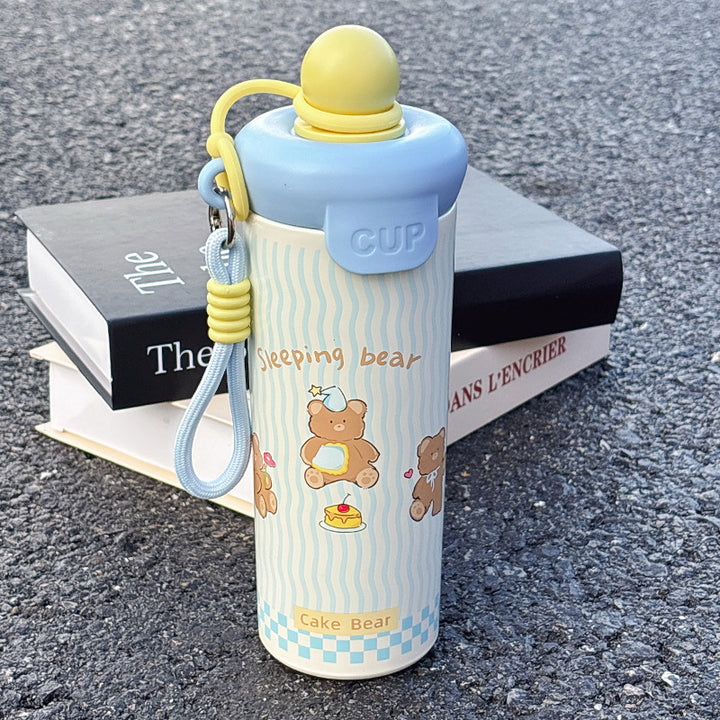 Ladies funny cat water bottle Bowlift