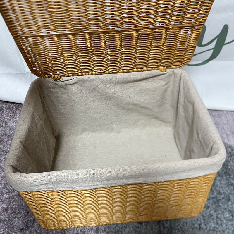 Handcrafted Woven Storage Chest Bowlift