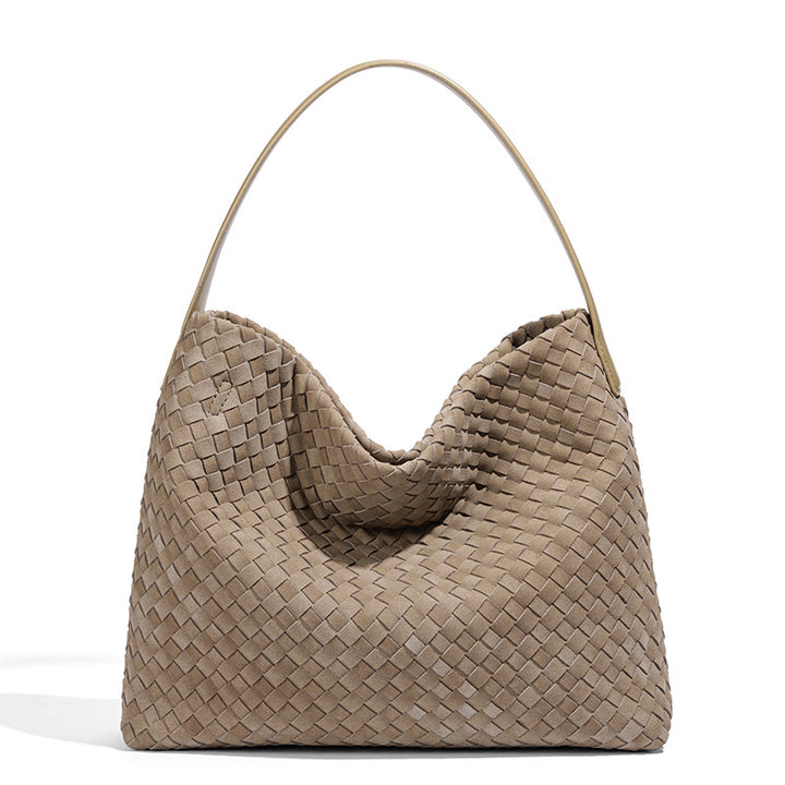 Oversized Woven Hobo Bag Bowlift