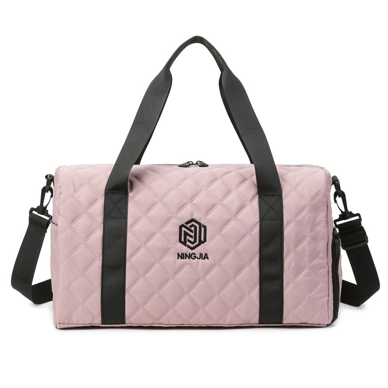 Stylish Quilted Sports Duffle Bag