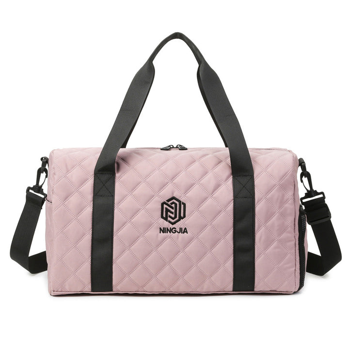 Stylish Quilted Sports Duffle Bag