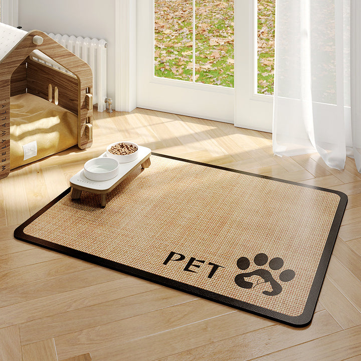 Durable Pet Feeding Mat Bowlift