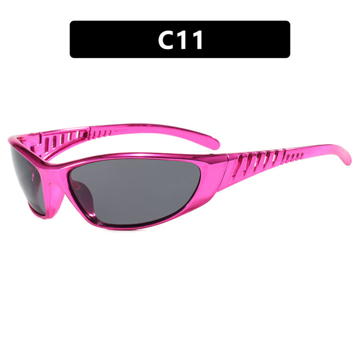 Women’s sporty sunglasses with aerodynamic design and polarized lenses Bowlift