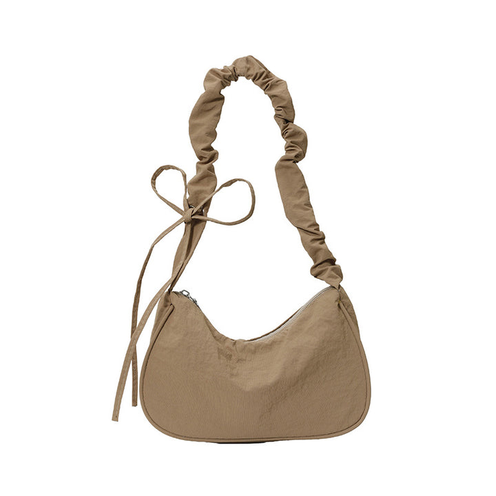 WoTextured Fabric Sling Bag Bowlift
